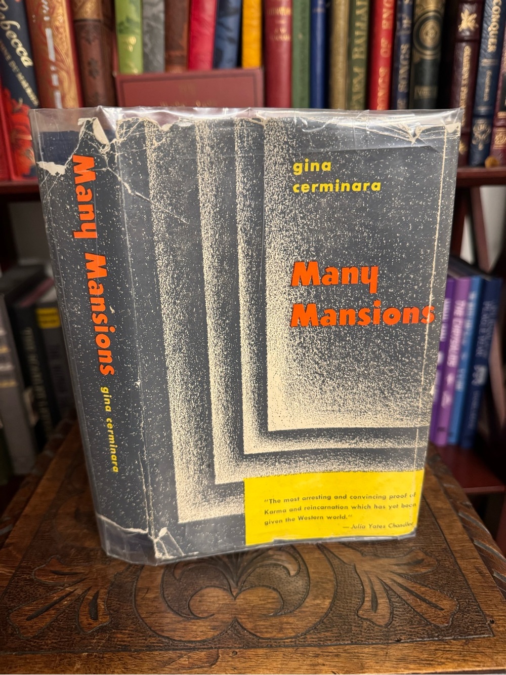 Psychic / Reincarnation — MANY MANSIONS — Gina Cerminara — 1960